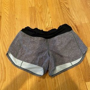 Gray lulu shorts